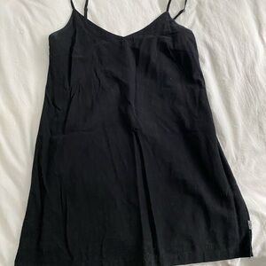Rhythm Black Mini Slip Dress EUC